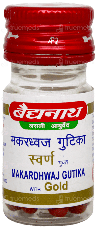 Baidyanath Makardhwaj Gutika With Gold Tablet 2.5Gm