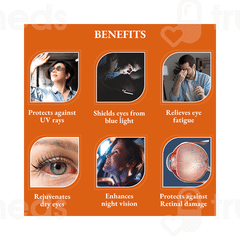 Zeroharm Sciences Holo Eyeris Holistic Eye Care Tablet 90
