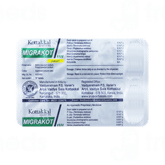 Kottakkal Ayurveda Migrakot Tablet 100