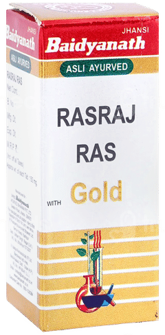 Baidyanath Rasraj Ras With Gold Tablet 25