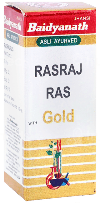 Baidyanath Rasraj Ras With Gold Tablet 25