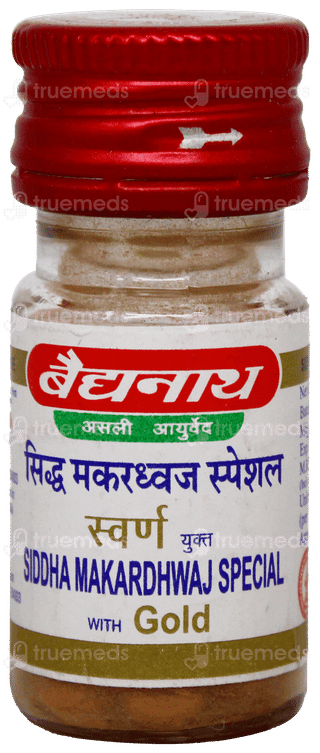 Baidyanath Siddha Makardhwaj Special Gold Tablet 10