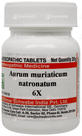 Dr Willmar Aurum Muriaticum Natronatum 6x Trituration Tablet 20 GM
