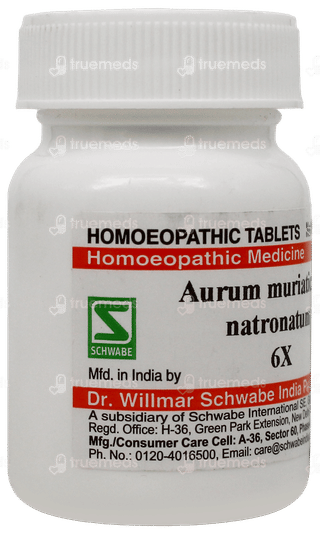 Dr Willmar Aurum Muriaticum Natronatum 6x Trituration Tablet 20 GM