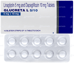 Glucreta L 5/10 Tablet 10