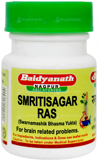 Baidyanath Smritisagar Ras Tablet 80