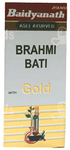 Baidyanath Brahmi Bati With Gold Tablet 25