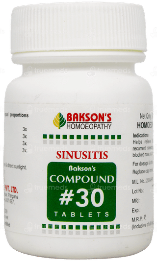 Baksons Compound 30 Tablet 100