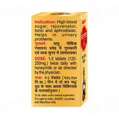 Baidyanath Basant Kusumakar Ras With Gold Silver And Pearl Tablet 25