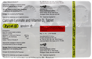 Zycal D Tablet 10
