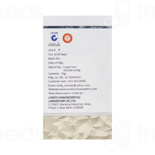 Lords Calc Flour 12x Biochemic Tablet 25 GM