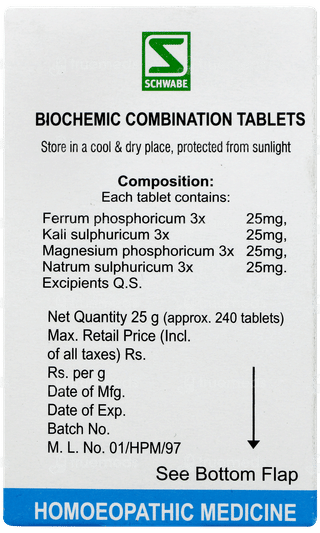 Dr Willmar Schwabe Bio Combination Bc 19 Tablet 20gm