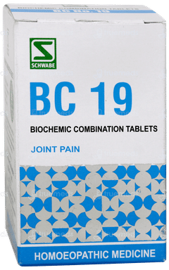 Dr Willmar Schwabe Bio Combination Bc 19 Tablet 20gm