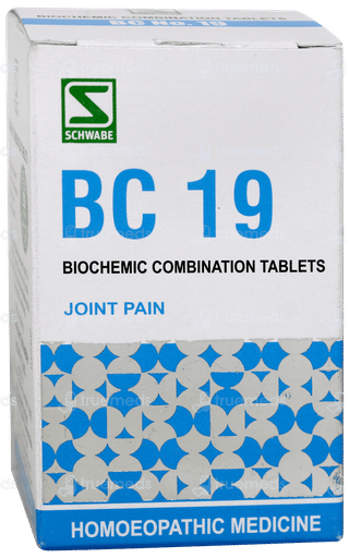 Dr Willmar Schwabe Bio Combination Bc 19 Tablet 20gm
