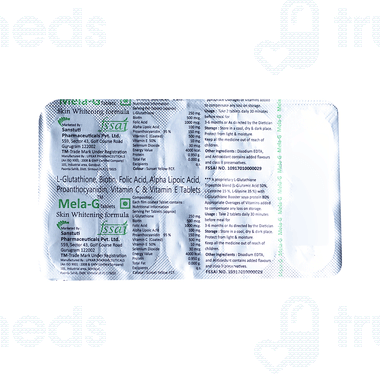 Mela G Forte Tablet 10 - Uses, Side Effects, Dosage, Price