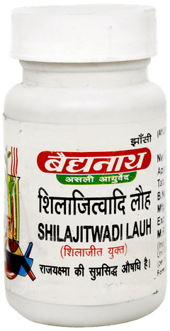 Baidyanath Shilajitwadi Lauh Tablet 40 Baidyanath Shilajitwadi Lauh Tablet 40