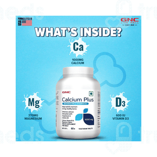 Gnc Calcium Plus Tablet 60