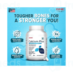 Gnc Calcium Plus Tablet 60