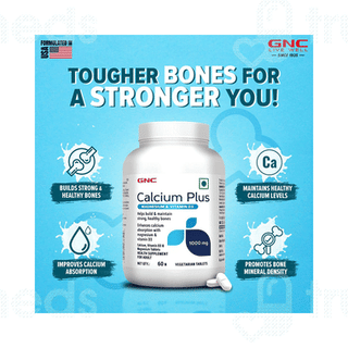 Gnc Calcium Plus Tablet 60