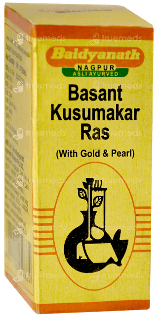 Baidyanath Basant Kusumakar Ras Swarna Yukt Tablet 100