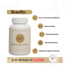 Baidyanath Ayurvedant Ashwagandha Tablet 60