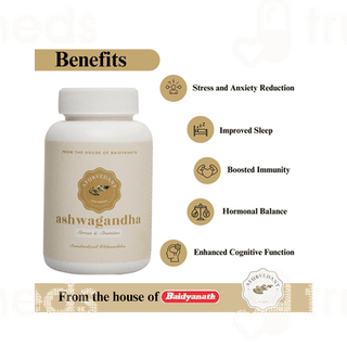 Baidyanath Ayurvedant Ashwagandha Tablet 60