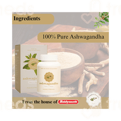 Baidyanath Ayurvedant Ashwagandha Tablet 60