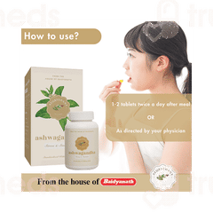 Baidyanath Ayurvedant Ashwagandha Tablet 60