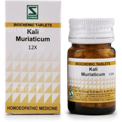 Dr Willmar Kali Muriaticum 12X Biochemic Tablet 20 Gm