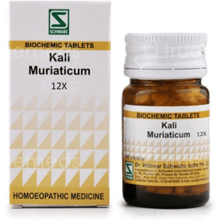 Dr Willmar Kali Muriaticum 12X Biochemic Tablet 20 Gm