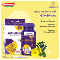 Siddhayu Gokshura Tablet 60 + 20 Free