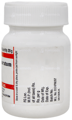 Dr Willmar Schwabe Arsenicum Sulphuratum Flavum 4x Tablet 20gm