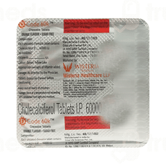 D Code 60k Orange Flavour Sugar Free Chewable Tablet 4