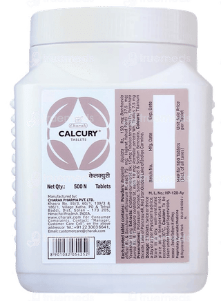 Charak Calcury Tablet 500