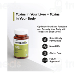 Truebasics Liver Detox Tablet 90 Truebasics Liver Detox Tablet 90