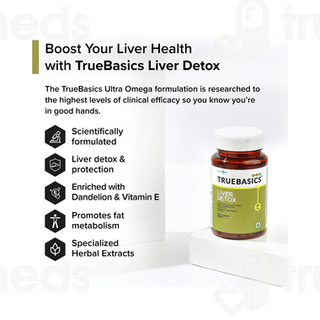 Truebasics Liver Detox Tablet 90