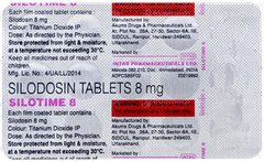 Silotime 8 Tablet 15 Silotime 8 Tablet 15