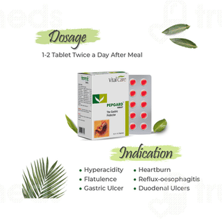 Vital Care Pepgard Tablet 100
