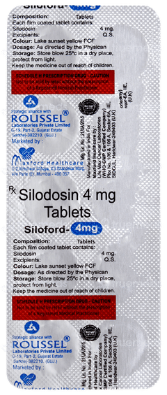 Siloford 4mg Tablet 10 Siloford 4mg Tablet 10