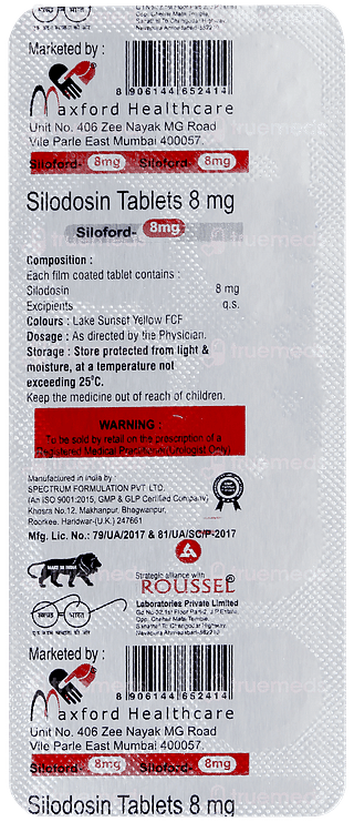 Siloford 8mg Tablet 10