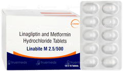 Linabite M 2.5/500 Tablet 10