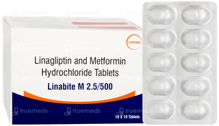 Linabite M 2.5/500 Tablet 10