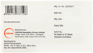 Linabite M 2.5/500 Tablet 10