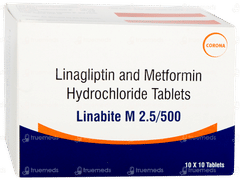 Linabite M 2.5/500 Tablet 10 Linabite M 2.5/500 Tablet 10