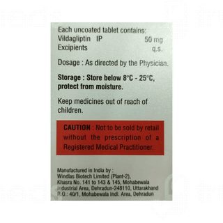 Diavild 50 MG Tablet 15