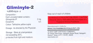 Gliminyle 2 Mg Tablet 10