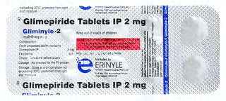 Gliminyle 2 Mg Tablet 10