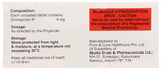 Gliminyle 4 Mg Tablet 10