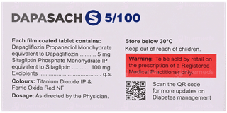 Dapasach S 5/100 Tablet 10