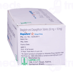 Dapaturn S 50mg/10mg Tablet 10